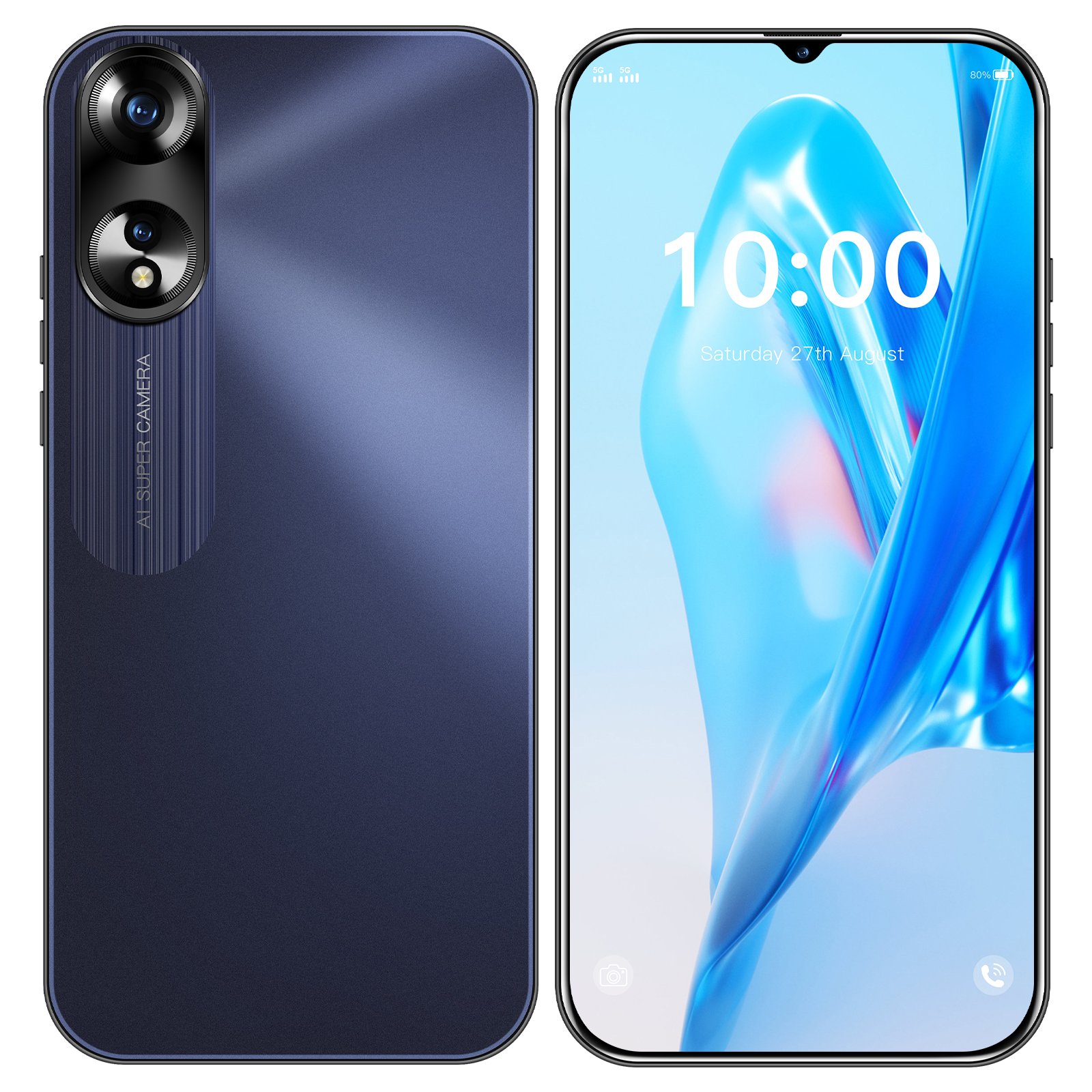 HSDF-A38 mode 16GB+1TB 6.8-inch Super Super endurance Low Price smartphone Android 13 smart phone